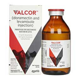 Valcor (Doramectin/Levamisole) Injection for Cattle 250 ml - Item # 1677RX