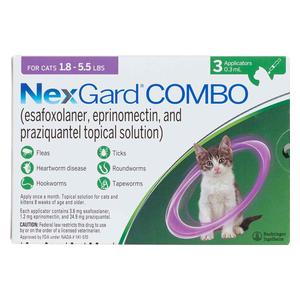 NexGard Combo Topical for Cats