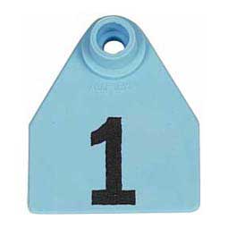 Allflex Global-Numbered-Medium-Cattle-ID-Ear-Tags Blue - Item # 16831