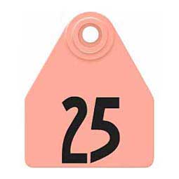 Allflex Global-Numbered-Medium-Cattle-ID-Ear-Tags Pink - Item # 16831