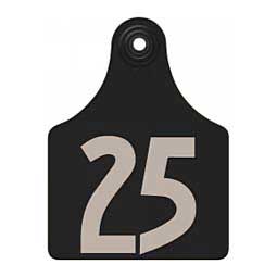 Allflex Global Numbered Maxi Cattle ID Ear Tags Black - Item # 16833