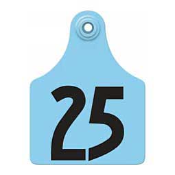 Allflex Global Numbered Maxi Cattle ID Ear Tags Blue - Item # 16833