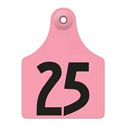 Allflex Global Numbered Maxi Cattle ID Ear Tags Pink - Item # 16833