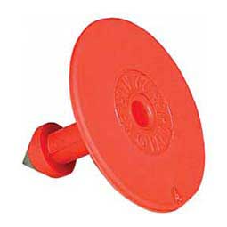Cattle ID Ear Tags Small Male Buttons Red - Item # 16834