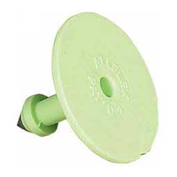 Cattle ID Ear Tags Small Male Buttons Green - Item # 16834