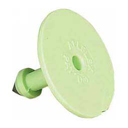 Allflex Cattle ID Ear Tags Small Male Buttons Green - Item # 16834