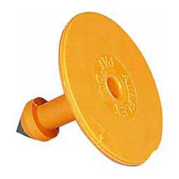 Cattle ID Ear Tags Small Male Buttons Orange - Item # 16834