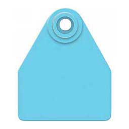 Global Blank Medium Cattle ID Ear Tags Blue - Item # 16835