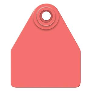 Allflex Global Blank Medium Cattle ID Ear Tags Red - Item # 16835