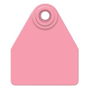 Allflex Global Blank Medium Cattle ID Ear Tags Pink - Item # 16835