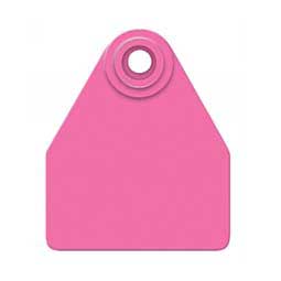 Global Blank Medium Cattle ID Ear Tags Magenta - Item # 16835