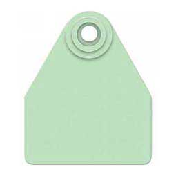 Global Blank Medium Cattle ID Ear Tags Green - Item # 16835