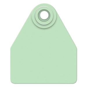 Allflex Global Blank Medium Cattle ID Ear Tags Green - Item # 16835