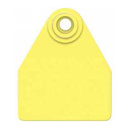 Global Blank Medium Cattle ID Ear Tags Yellow - Item # 16835