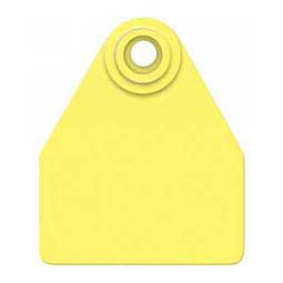 Allflex Global Blank Medium Cattle ID Ear Tags Yellow - Item # 16835