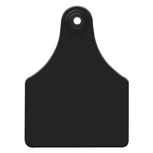 Allflex Global Blank Large Calf ID Ear Tags Black - Item # 16836