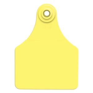 Allflex Global Blank Large Calf ID Ear Tags Yellow - Item # 16836