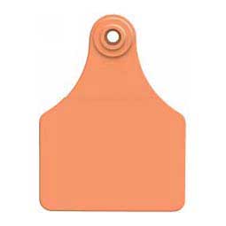 Allflex Global Blank Large Calf ID Ear Tags Orange - Item # 16836