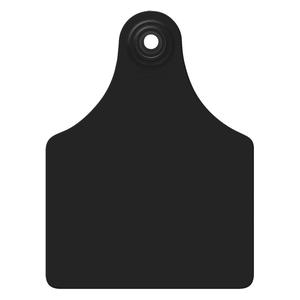 Allflex Global Blank Maxi Cattle ID Ear Tags Black - Item # 16837