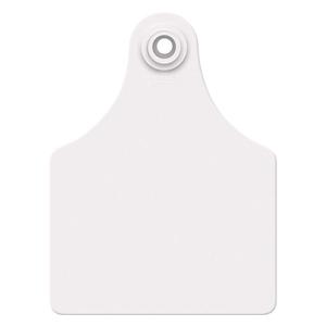 Allflex Global Blank Maxi Cattle ID Ear Tags White - Item # 16837