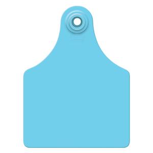 Allflex Global Blank Maxi Cattle ID Ear Tags Blue - Item # 16837