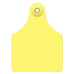 Allflex Global Blank Maxi Cattle ID Ear Tags Yellow - Item # 16837