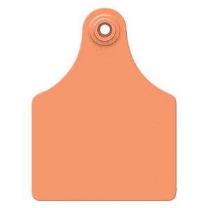 Allflex Global Blank Maxi Cattle ID Ear Tags Orange - Item # 16837