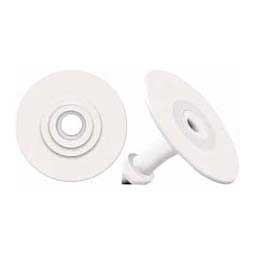 Global Blank Small Cattle ID Ear Tags White - Item # 16838