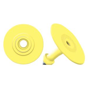Allflex Global Blank Small Cattle ID Ear Tags Yellow - Item # 16838