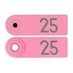 Global Sheep Ear Tags - Numbered Sheep ID Tags Pink - Item # 16843