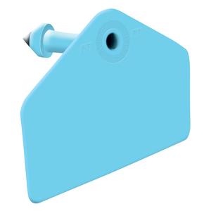 Allflex Global Hog Ear Tags Blank Hog ID Tags Blue - Item # 16846