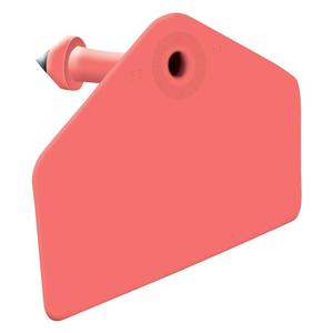 Allflex Global Hog Ear Tags Blank Hog ID Tags Red - Item # 16846