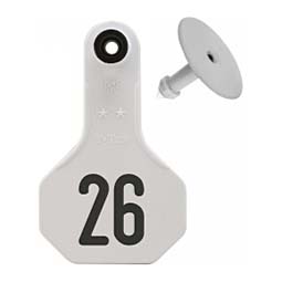 Numbered Small Cattle ID Ear Tags White - Item # 16858
