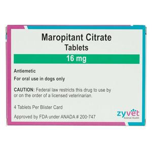 Maropitant Citrate for Dogs 16 mg 4 ct - Item # 1685RX
