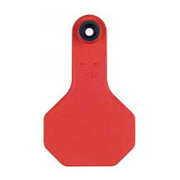 Blank Small Cattle ID Ear Tags Red - Item # 16861