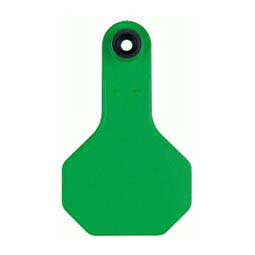 Blank Small Cattle ID Ear Tags Green - Item # 16861