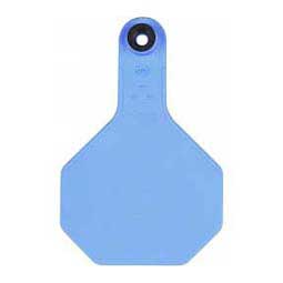 Blank Medium Cattle ID Ear Tags Blue - Item # 16862