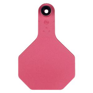 Blank Medium Cattle ID Ear Tags Hot Pink - Item # 16862