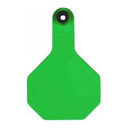 Blank Medium Cattle ID Ear Tags Green - Item # 16862
