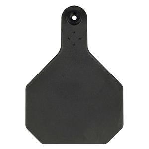 Blank Large Cattle ID Ear Tags Black - Item # 16863