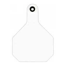 Blank Large Cattle ID Ear Tags White - Item # 16863