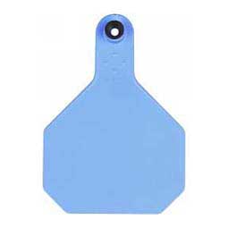 Blank Large Cattle ID Ear Tags Blue - Item # 16863