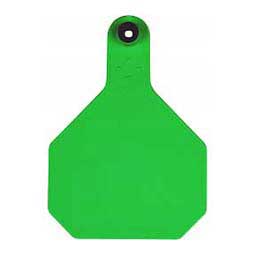 Blank Large Cattle ID Ear Tags Green - Item # 16863