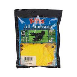 Blank Large Cattle ID Ear Tags Yellow - Item # 16863
