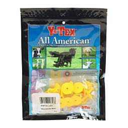 Extra Buttons for Cattle ID Ear Tags Yellow - Item # 16864