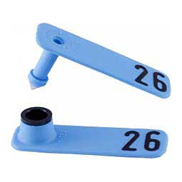 Sheep Ear Tags Numbered SheepStar ID Tags Blue - Item # 16866