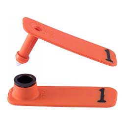 Sheep Ear Tags - Numbered SheepStar ID Tags Orange - Item # 16866