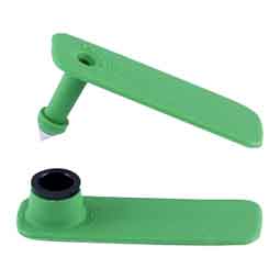 Sheep Ear Tags Blank SheepStar ID Tags Green - Item # 16867