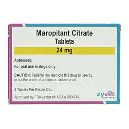 Maropitant Citrate for Dogs 24 mg 4 ct - Item # 1686RX