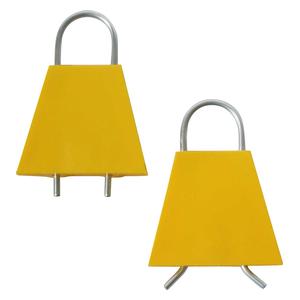 Dewlap Blank Cattle ID Ear Tags Yellow - Item # 16874